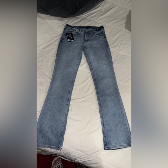 Silver boot cut jeans - Picture 2 of 4